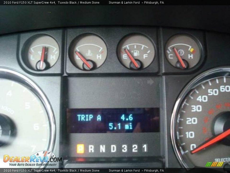 2010 Ford F150 XLT SuperCrew 4x4 Tuxedo Black / Medium Stone Photo #20