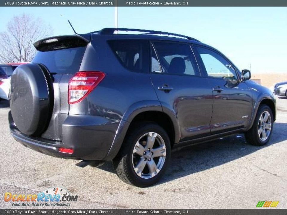 2009 Toyota RAV4 Sport Magnetic Gray Mica / Dark Charcoal Photo #3