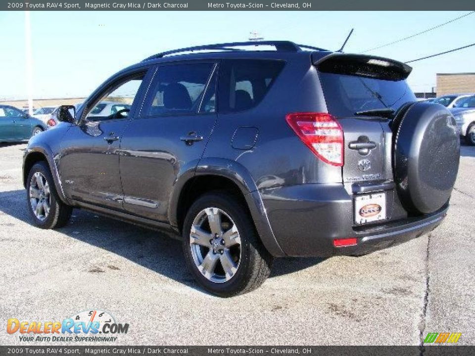 2009 Toyota RAV4 Sport Magnetic Gray Mica / Dark Charcoal Photo #5