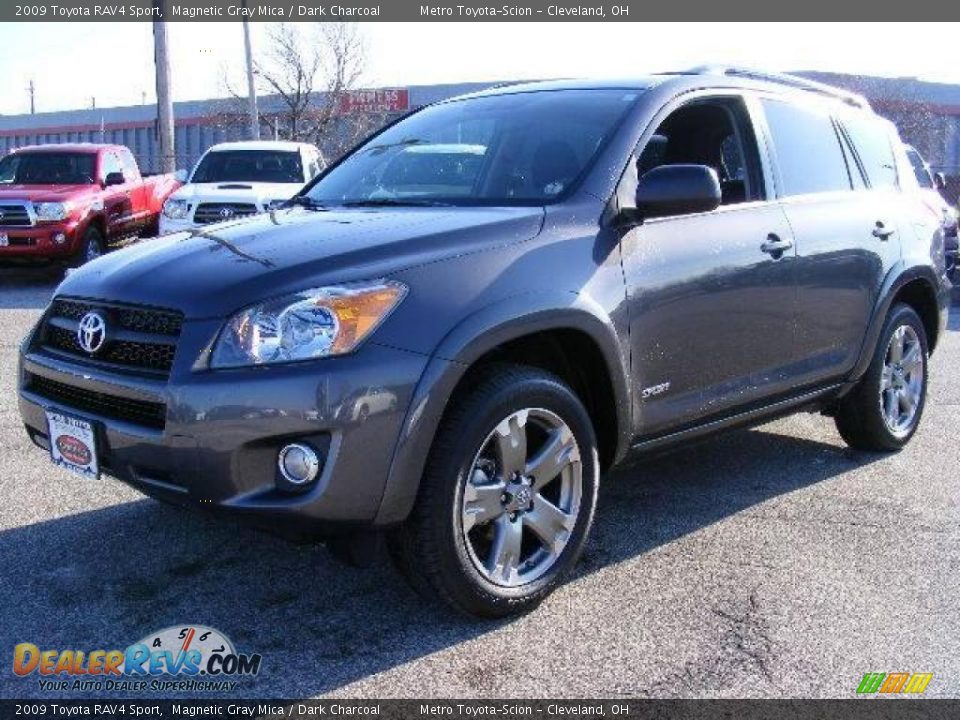 2009 Toyota RAV4 Sport Magnetic Gray Mica / Dark Charcoal Photo #7