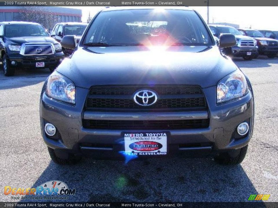 2009 Toyota RAV4 Sport Magnetic Gray Mica / Dark Charcoal Photo #8