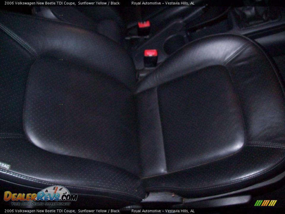 2006 Volkswagen New Beetle TDI Coupe Sunflower Yellow / Black Photo #27