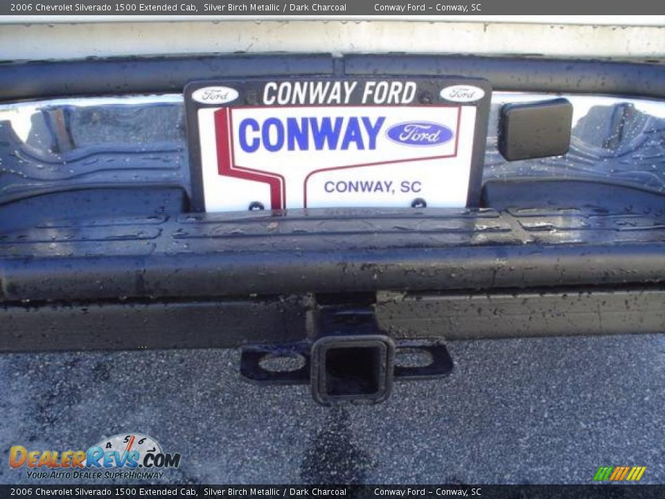 2006 Chevrolet Silverado 1500 Extended Cab Silver Birch Metallic / Dark Charcoal Photo #14