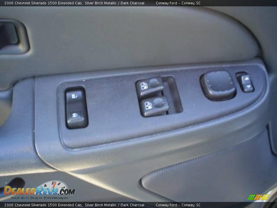 2006 Chevrolet Silverado 1500 Extended Cab Silver Birch Metallic / Dark Charcoal Photo #22