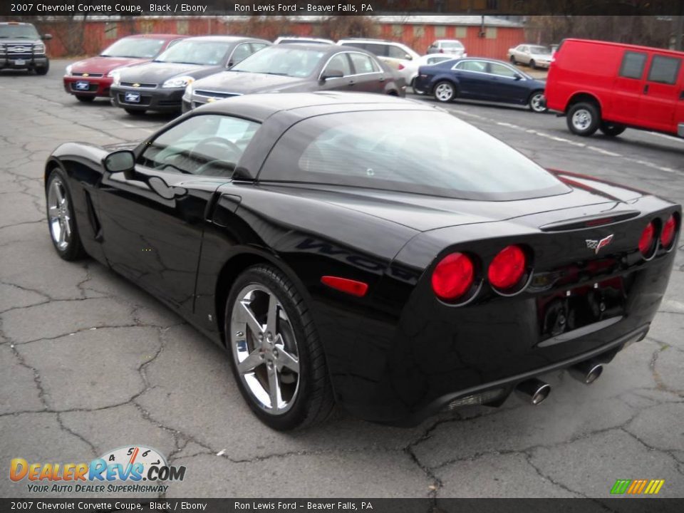 2007 Chevrolet Corvette Coupe Black / Ebony Photo #4