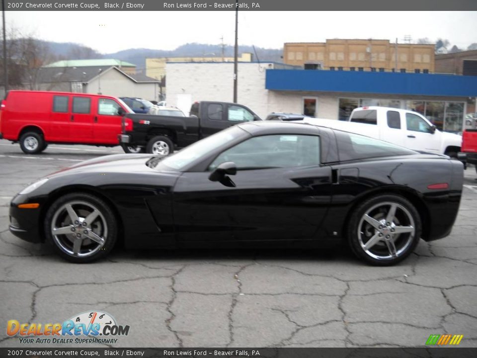 2007 Chevrolet Corvette Coupe Black / Ebony Photo #5
