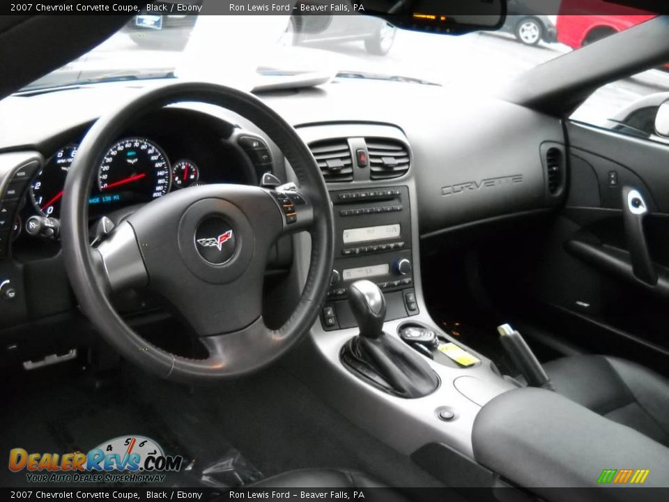 2007 Chevrolet Corvette Coupe Black / Ebony Photo #7