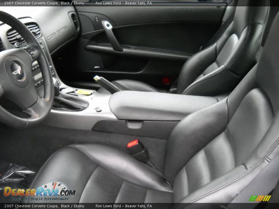 2007 Chevrolet Corvette Coupe Black / Ebony Photo #8