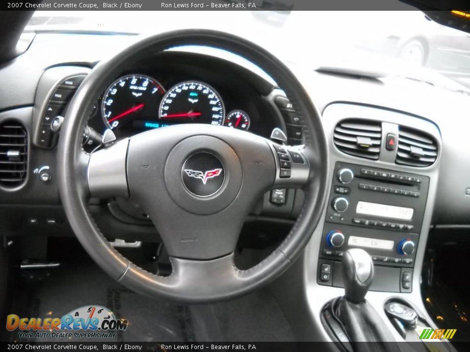 2007 Chevrolet Corvette Coupe Black / Ebony Photo #10