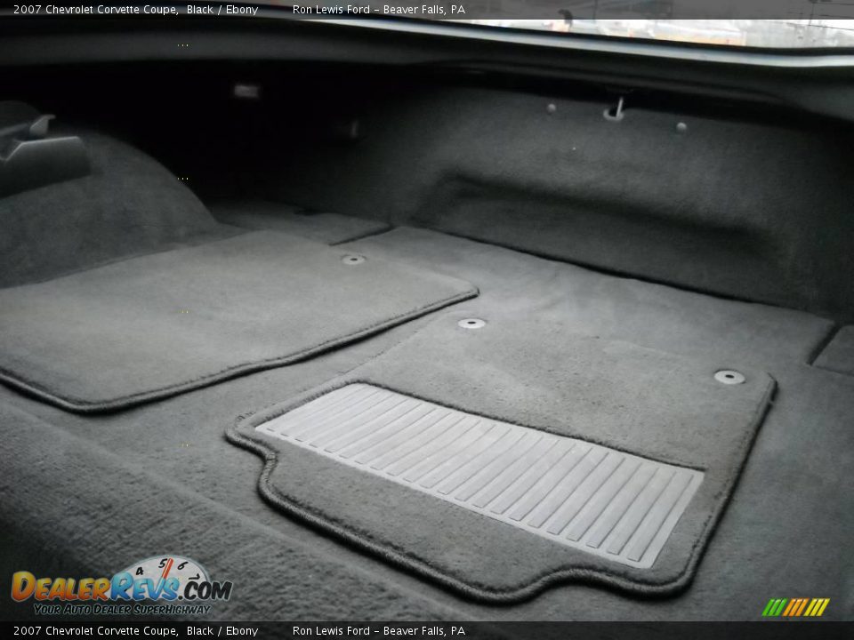 2007 Chevrolet Corvette Coupe Black / Ebony Photo #11