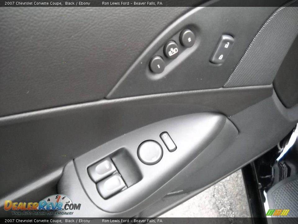 2007 Chevrolet Corvette Coupe Black / Ebony Photo #20