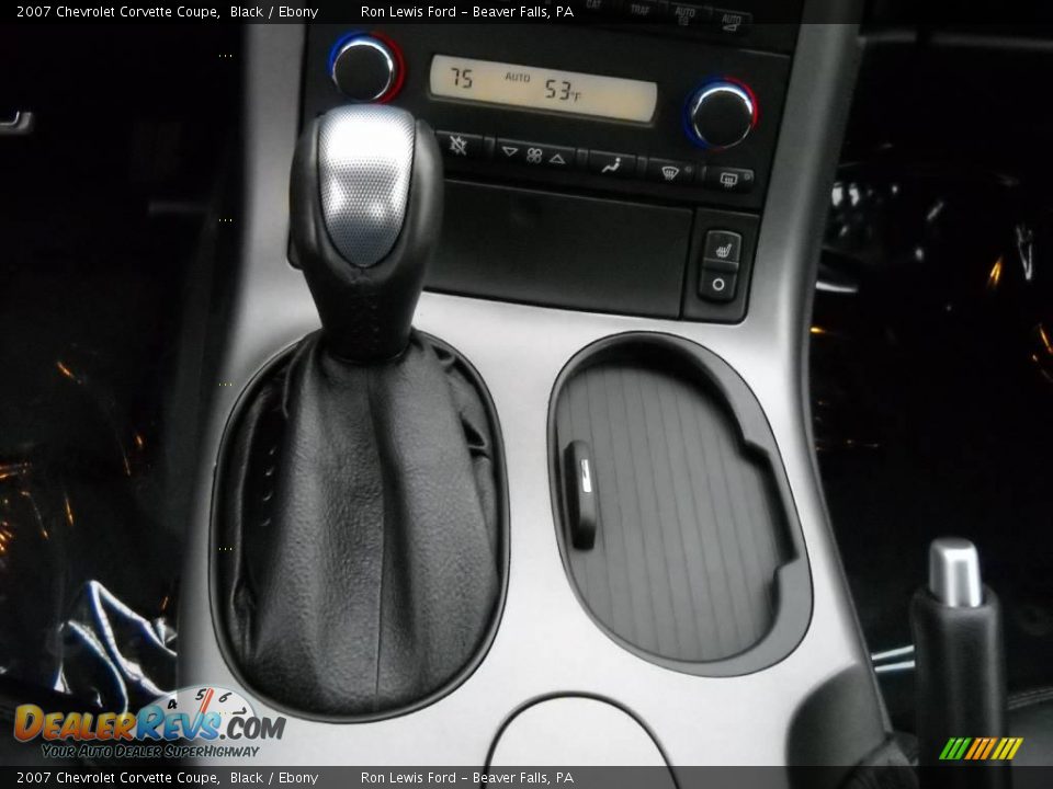 2007 Chevrolet Corvette Coupe Black / Ebony Photo #23