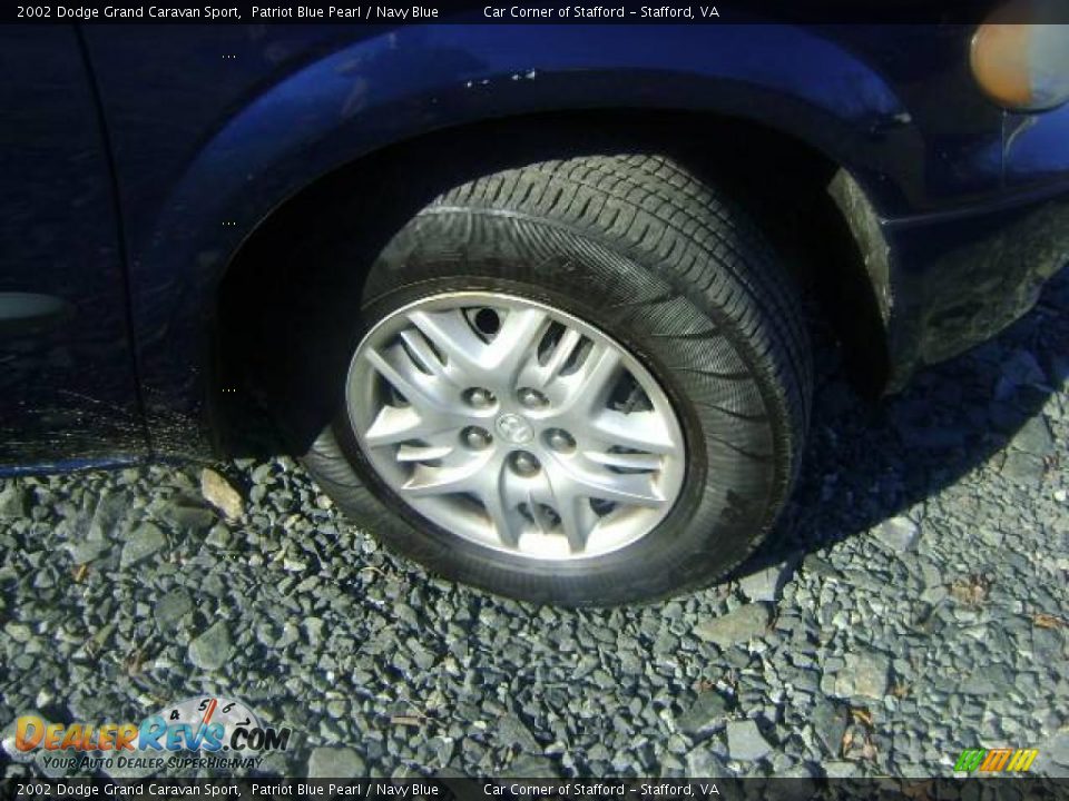 2002 Dodge Grand Caravan Sport Patriot Blue Pearl / Navy Blue Photo #8