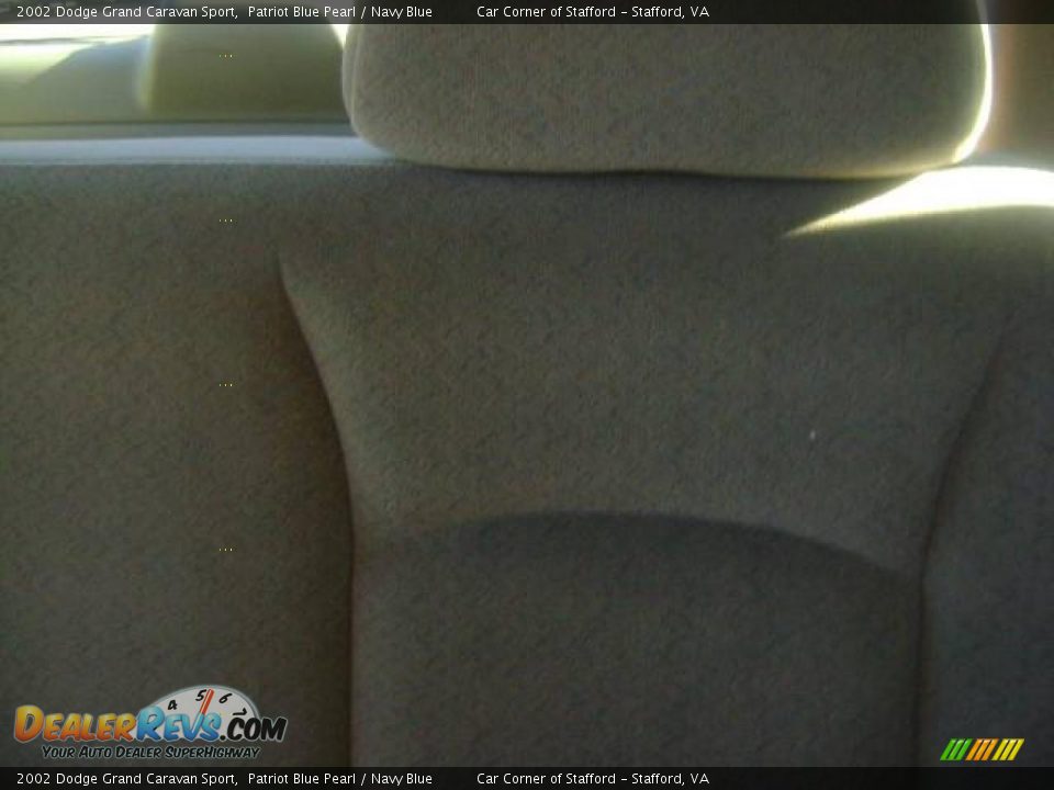 2002 Dodge Grand Caravan Sport Patriot Blue Pearl / Navy Blue Photo #22