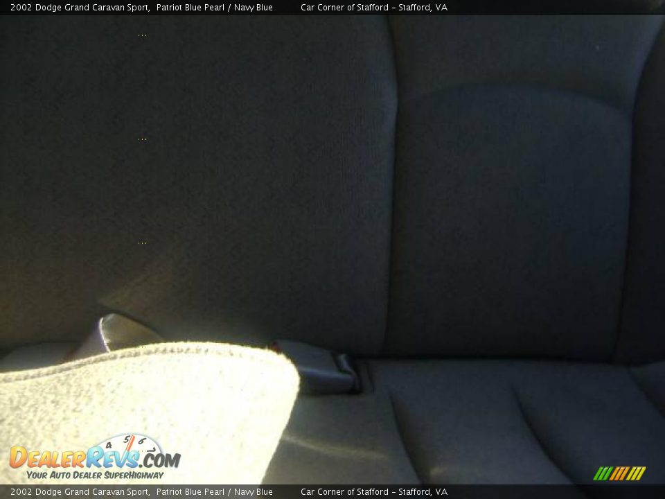 2002 Dodge Grand Caravan Sport Patriot Blue Pearl / Navy Blue Photo #26
