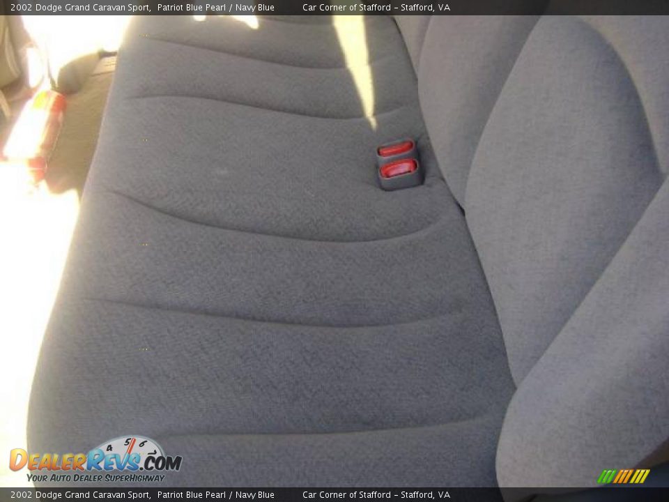 2002 Dodge Grand Caravan Sport Patriot Blue Pearl / Navy Blue Photo #27
