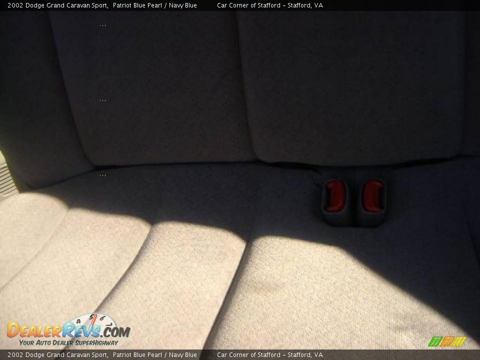 2002 Dodge Grand Caravan Sport Patriot Blue Pearl / Navy Blue Photo #29
