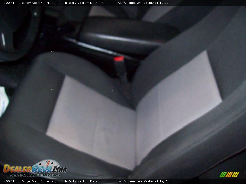 2007 Ford Ranger Sport SuperCab Torch Red / Medium Dark Flint Photo #14