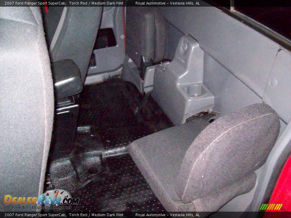 2007 Ford Ranger Sport SuperCab Torch Red / Medium Dark Flint Photo #20