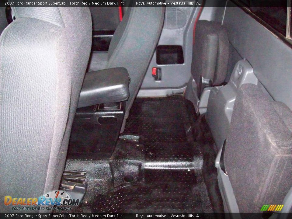 2007 Ford Ranger Sport SuperCab Torch Red / Medium Dark Flint Photo #21