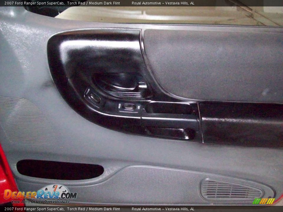 2007 Ford Ranger Sport SuperCab Torch Red / Medium Dark Flint Photo #23