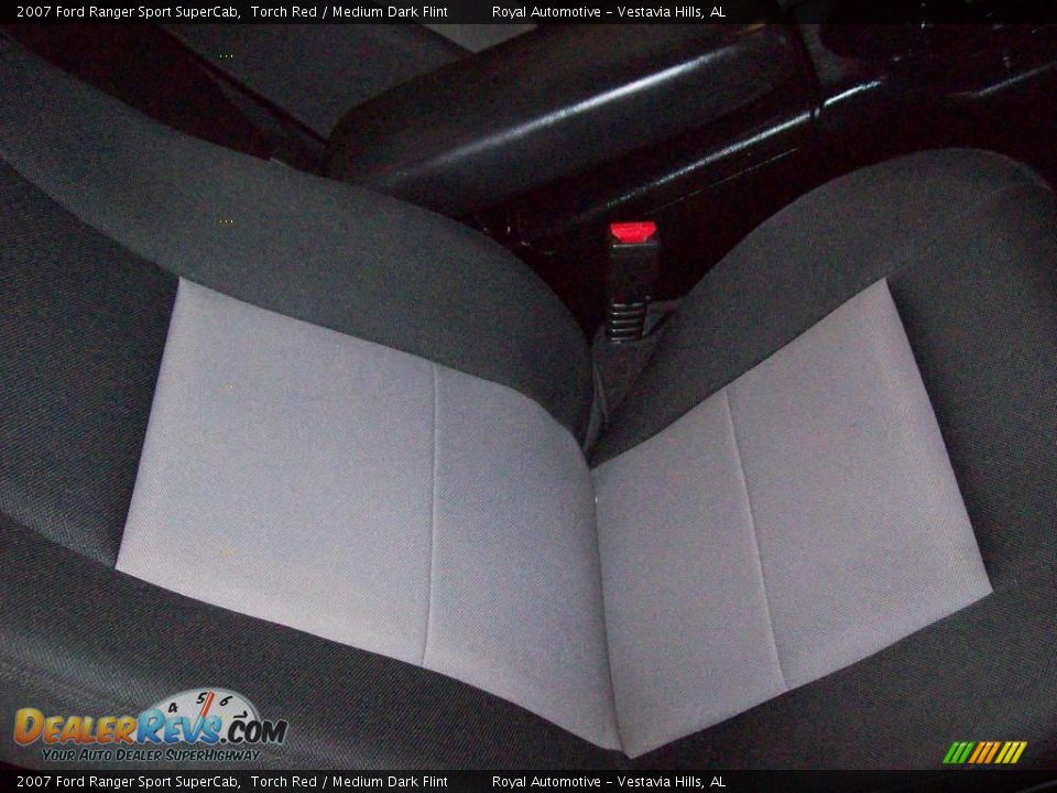 2007 Ford Ranger Sport SuperCab Torch Red / Medium Dark Flint Photo #25