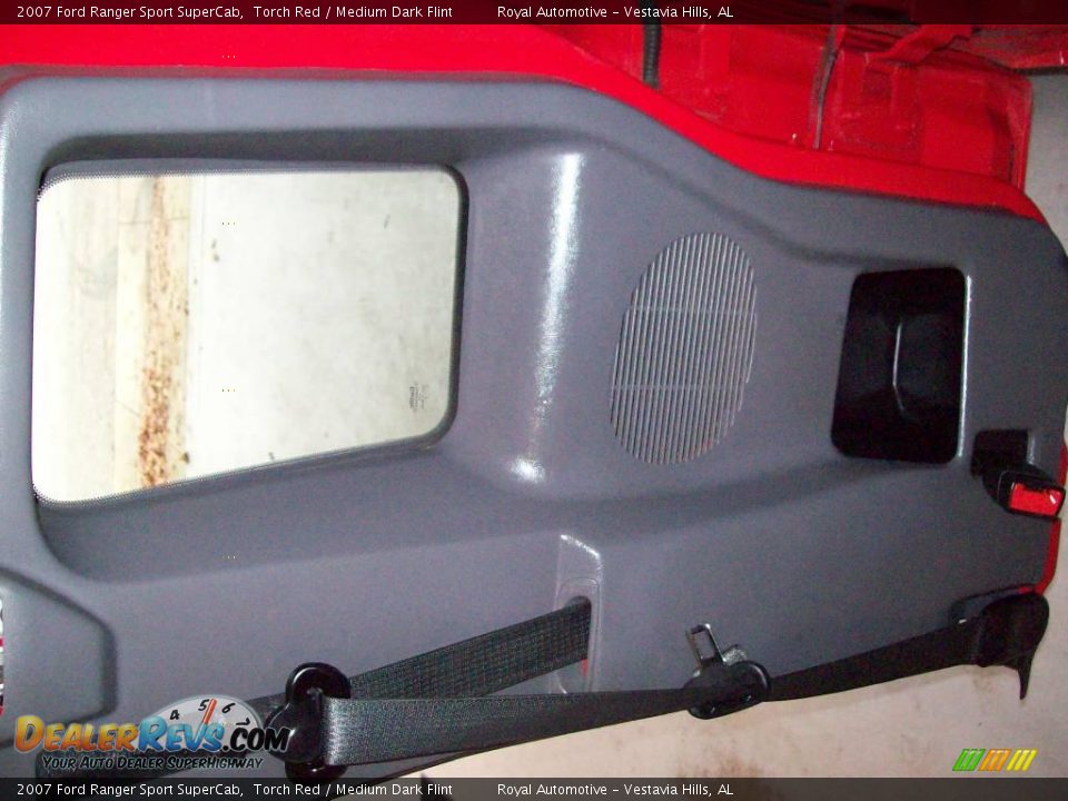 2007 Ford Ranger Sport SuperCab Torch Red / Medium Dark Flint Photo #27