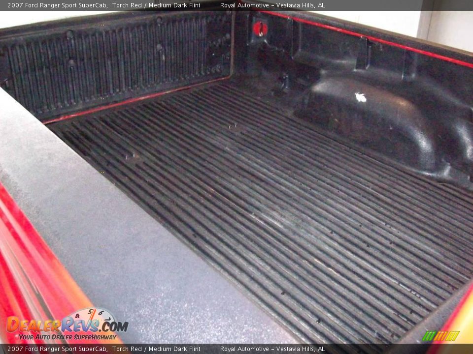 2007 Ford Ranger Sport SuperCab Torch Red / Medium Dark Flint Photo #28