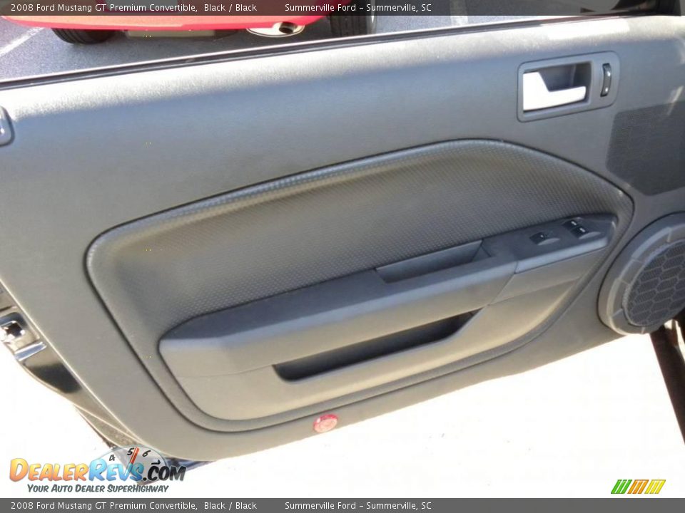 2008 Ford Mustang GT Premium Convertible Black / Black Photo #5