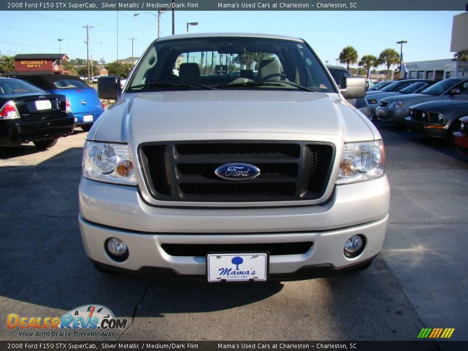 2008 Ford F150 STX SuperCab Silver Metallic / Medium/Dark Flint Photo #3