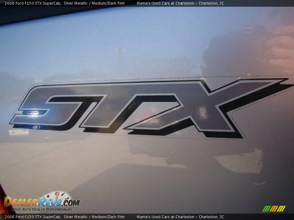 2008 Ford F150 STX SuperCab Silver Metallic / Medium/Dark Flint Photo #9