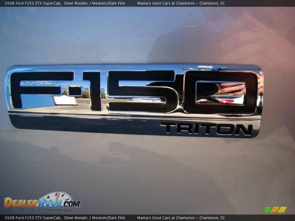 2008 Ford F150 STX SuperCab Silver Metallic / Medium/Dark Flint Photo #10
