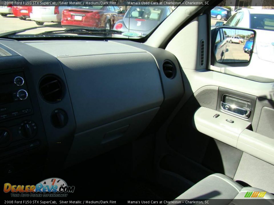 2008 Ford F150 STX SuperCab Silver Metallic / Medium/Dark Flint Photo #11