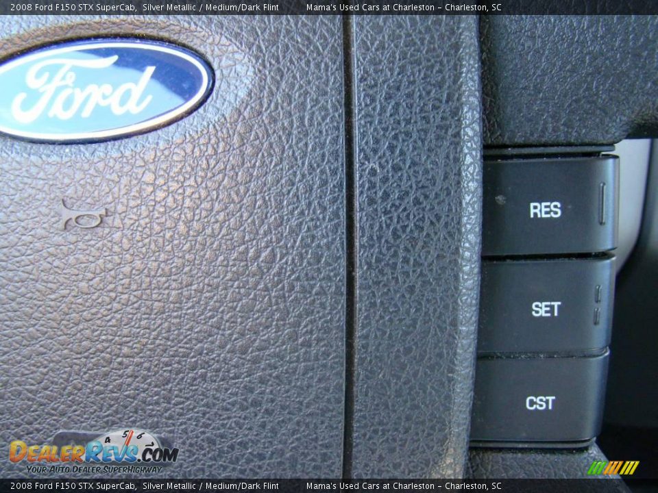 2008 Ford F150 STX SuperCab Silver Metallic / Medium/Dark Flint Photo #16