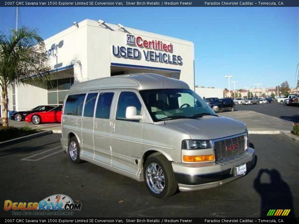 2007 GMC Savana Van 1500 Explorer Limited SE Conversion Van Silver Birch Metallic / Medium Pewter Photo #1