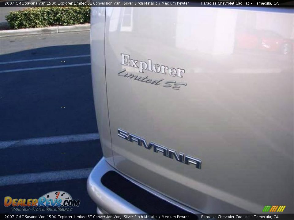 2007 GMC Savana Van 1500 Explorer Limited SE Conversion Van Silver Birch Metallic / Medium Pewter Photo #9