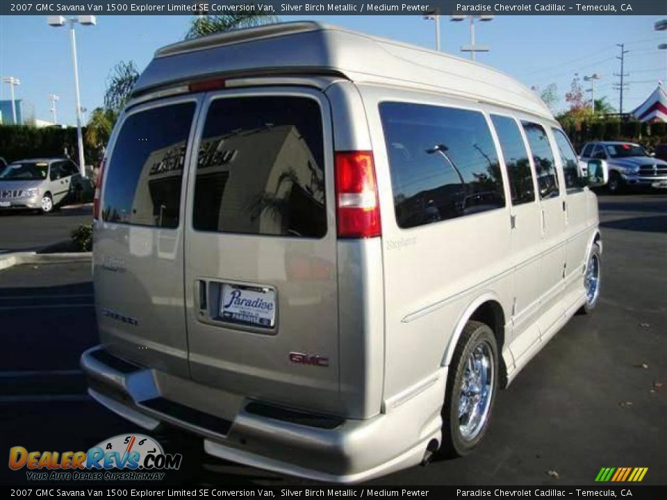 2007 GMC Savana Van 1500 Explorer Limited SE Conversion Van Silver Birch Metallic / Medium Pewter Photo #10