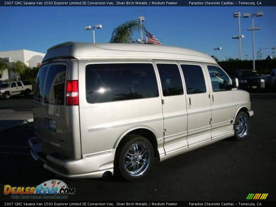 2007 GMC Savana Van 1500 Explorer Limited SE Conversion Van Silver Birch Metallic / Medium Pewter Photo #11