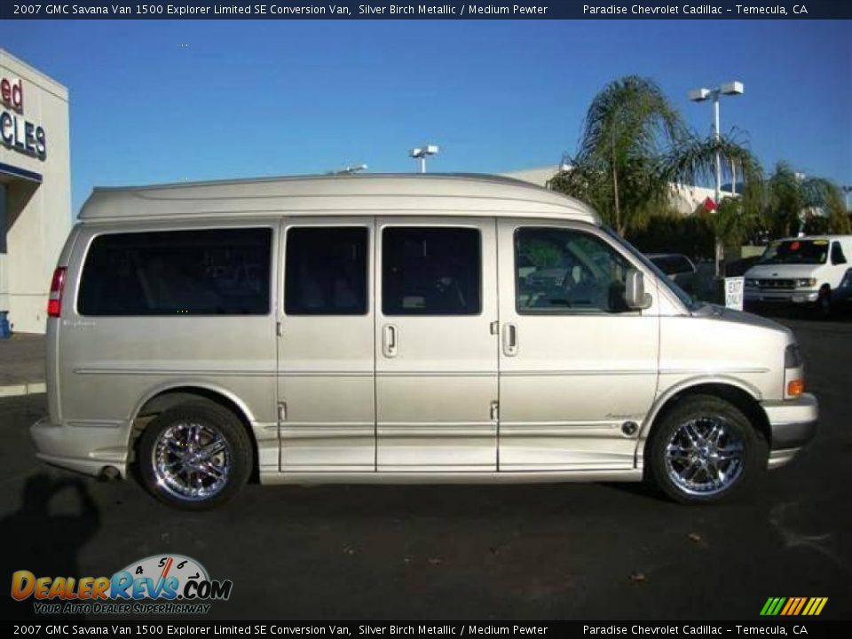 2007 GMC Savana Van 1500 Explorer Limited SE Conversion Van Silver Birch Metallic / Medium Pewter Photo #12