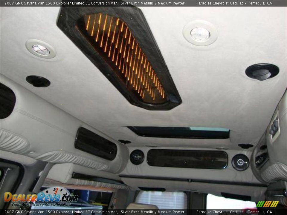 2007 GMC Savana Van 1500 Explorer Limited SE Conversion Van Silver Birch Metallic / Medium Pewter Photo #23