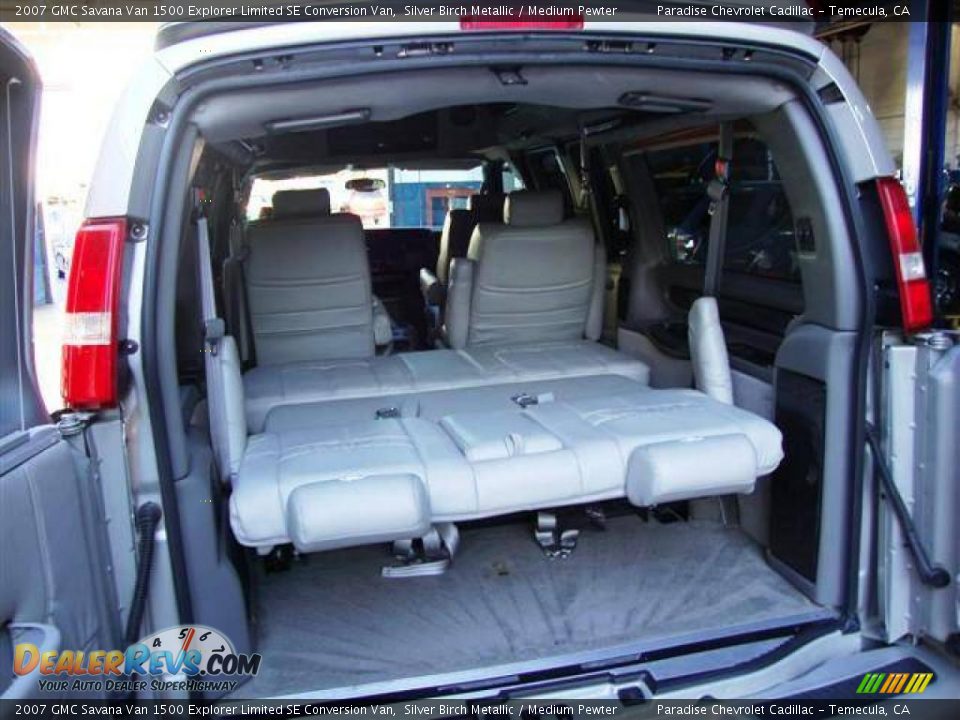 2007 GMC Savana Van 1500 Explorer Limited SE Conversion Van Silver Birch Metallic / Medium Pewter Photo #25