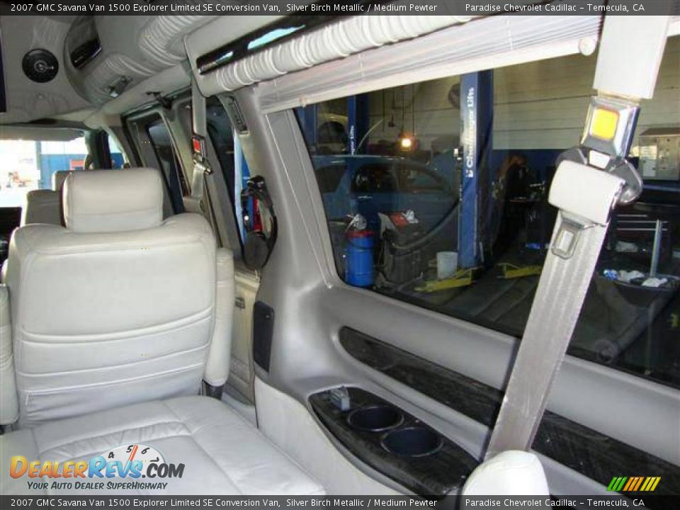 2007 GMC Savana Van 1500 Explorer Limited SE Conversion Van Silver Birch Metallic / Medium Pewter Photo #26