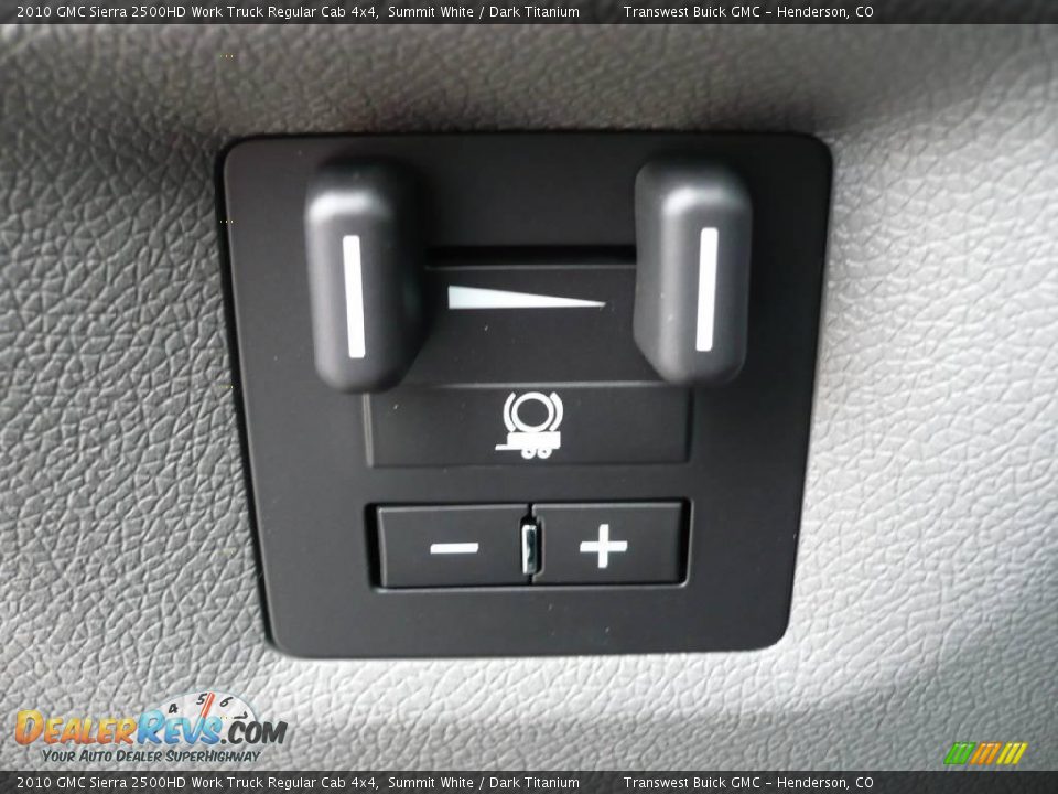 2010 GMC Sierra 2500HD Work Truck Regular Cab 4x4 Summit White / Dark Titanium Photo #7