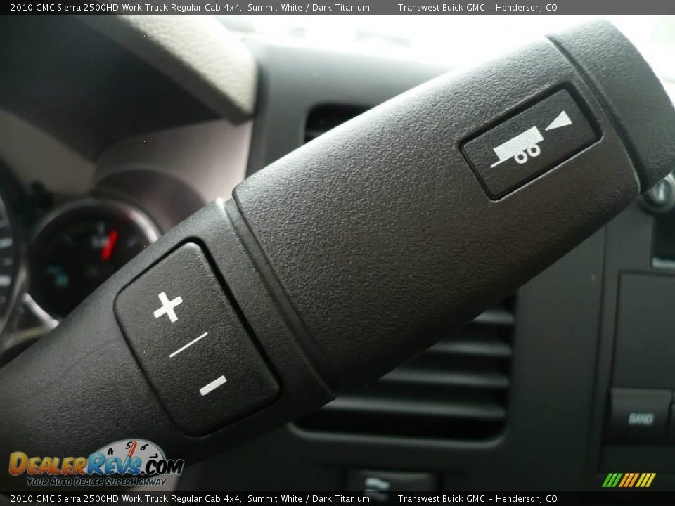 2010 GMC Sierra 2500HD Work Truck Regular Cab 4x4 Summit White / Dark Titanium Photo #8