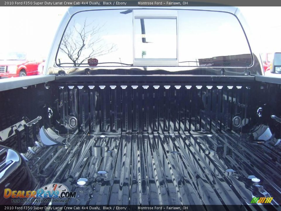 2010 Ford F350 Super Duty Lariat Crew Cab 4x4 Dually Black / Ebony Photo #12
