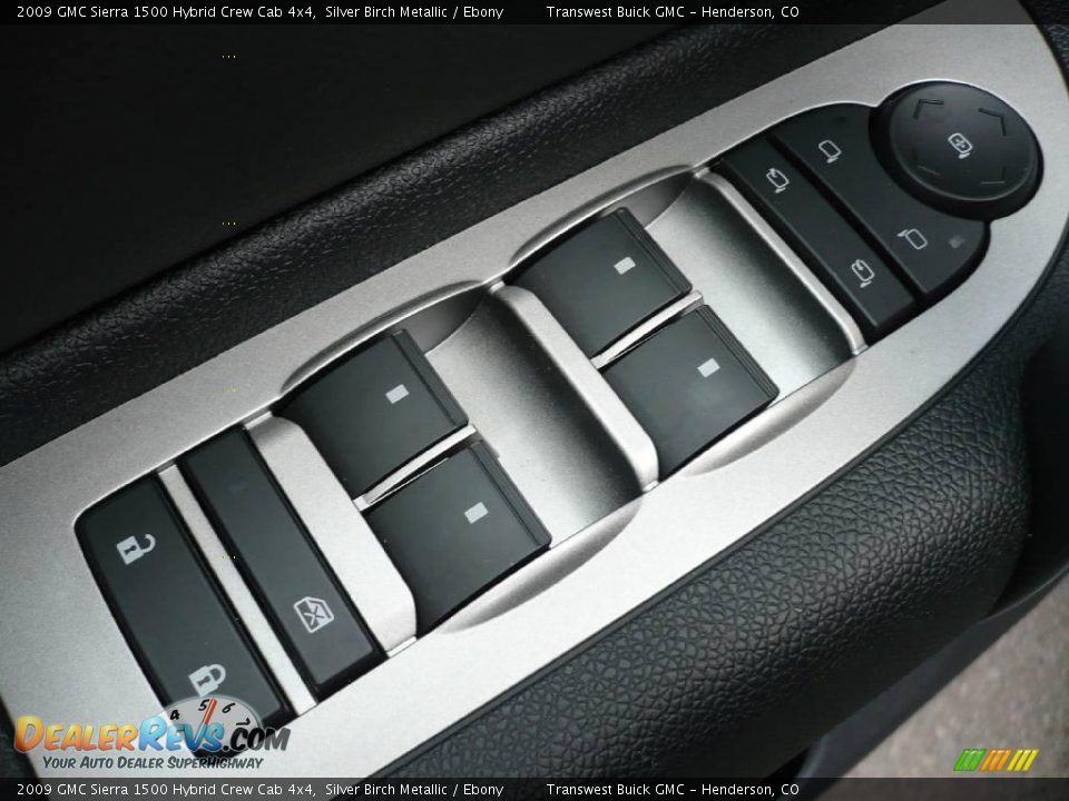 2009 GMC Sierra 1500 Hybrid Crew Cab 4x4 Silver Birch Metallic / Ebony Photo #8