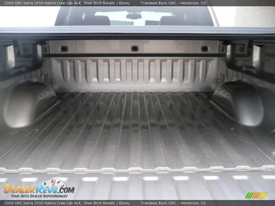 2009 GMC Sierra 1500 Hybrid Crew Cab 4x4 Silver Birch Metallic / Ebony Photo #11