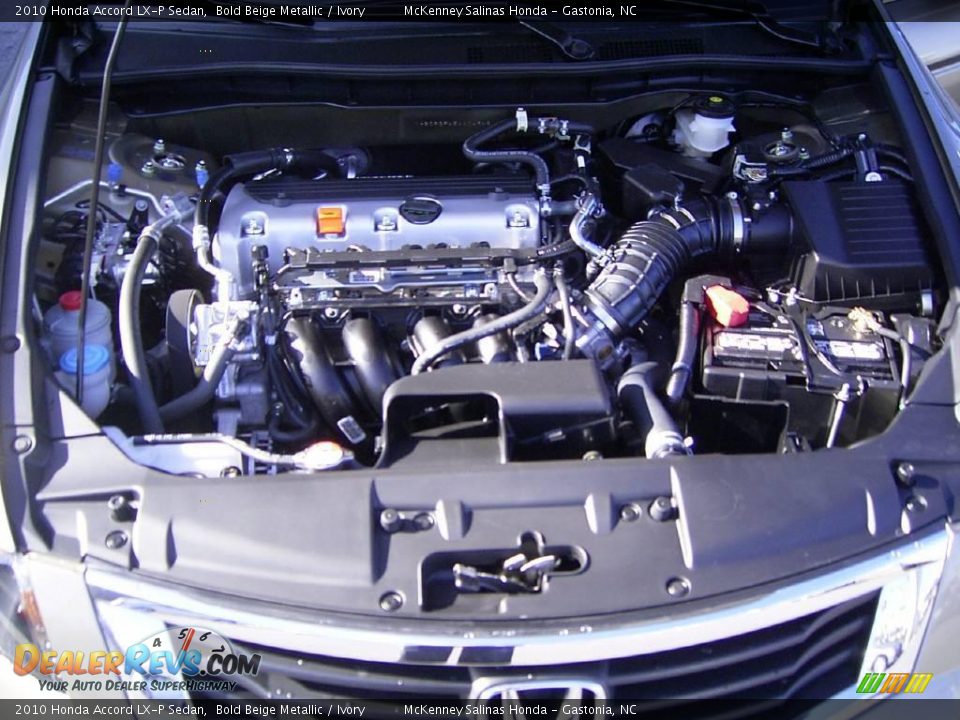 2010 Honda Accord LX-P Sedan Bold Beige Metallic / Ivory Photo #19
