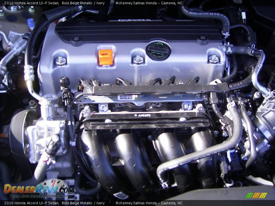 2010 Honda Accord LX-P Sedan Bold Beige Metallic / Ivory Photo #20