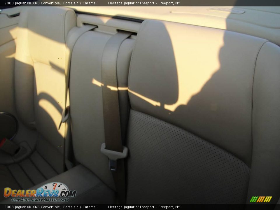 2008 Jaguar XK XK8 Convertible Porcelain / Caramel Photo #18